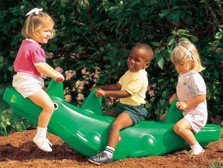 Alligator Teeter Totter